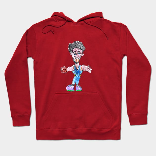 76ers Kid Drawing Hoodie by Kids’ Drawings 